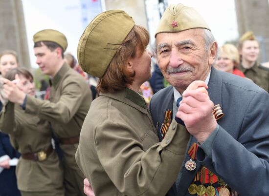 Victory Day celebration in Moscow