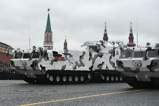 Military parade marking 72nd anniversary of Victory in 1941-45 Great Patriotic War