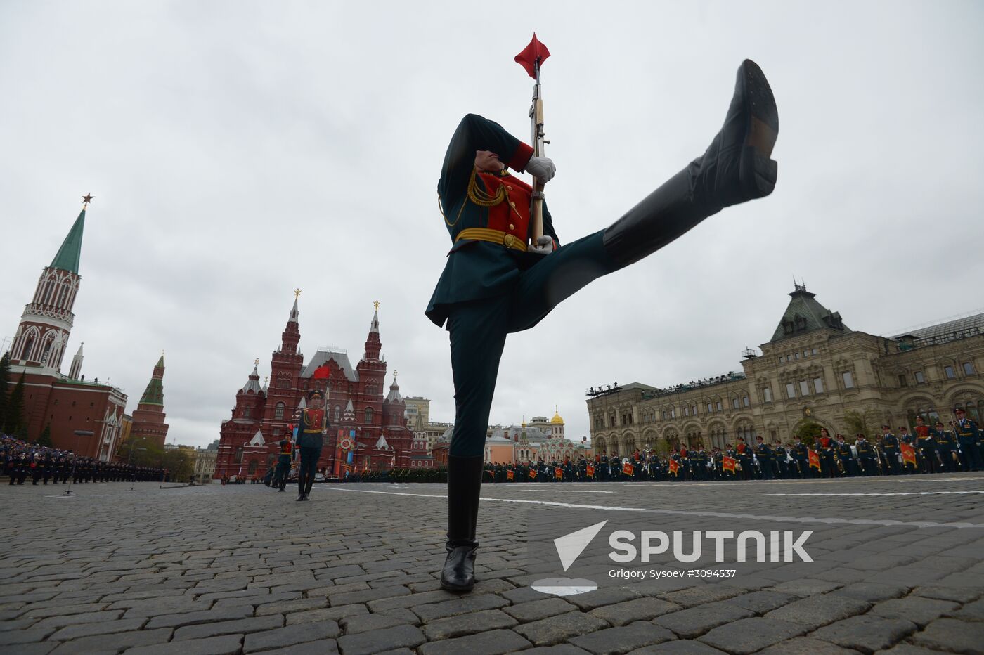 Military parade marking 72nd anniversary of Victory in 1941-45 Great Patriotic War