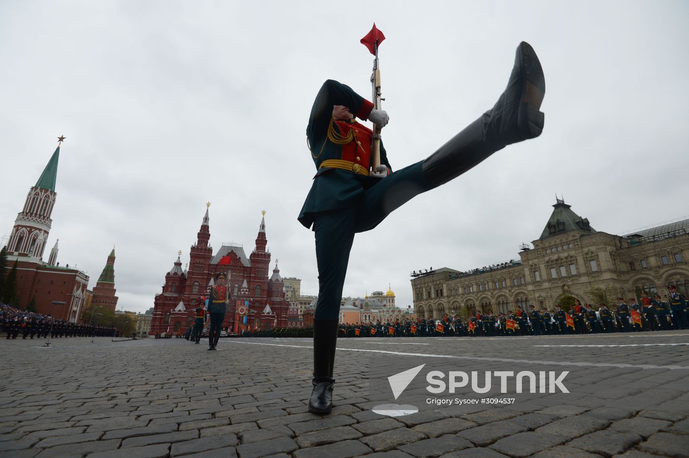 Military parade marking 72nd anniversary of Victory in 1941-45 Great Patriotic War