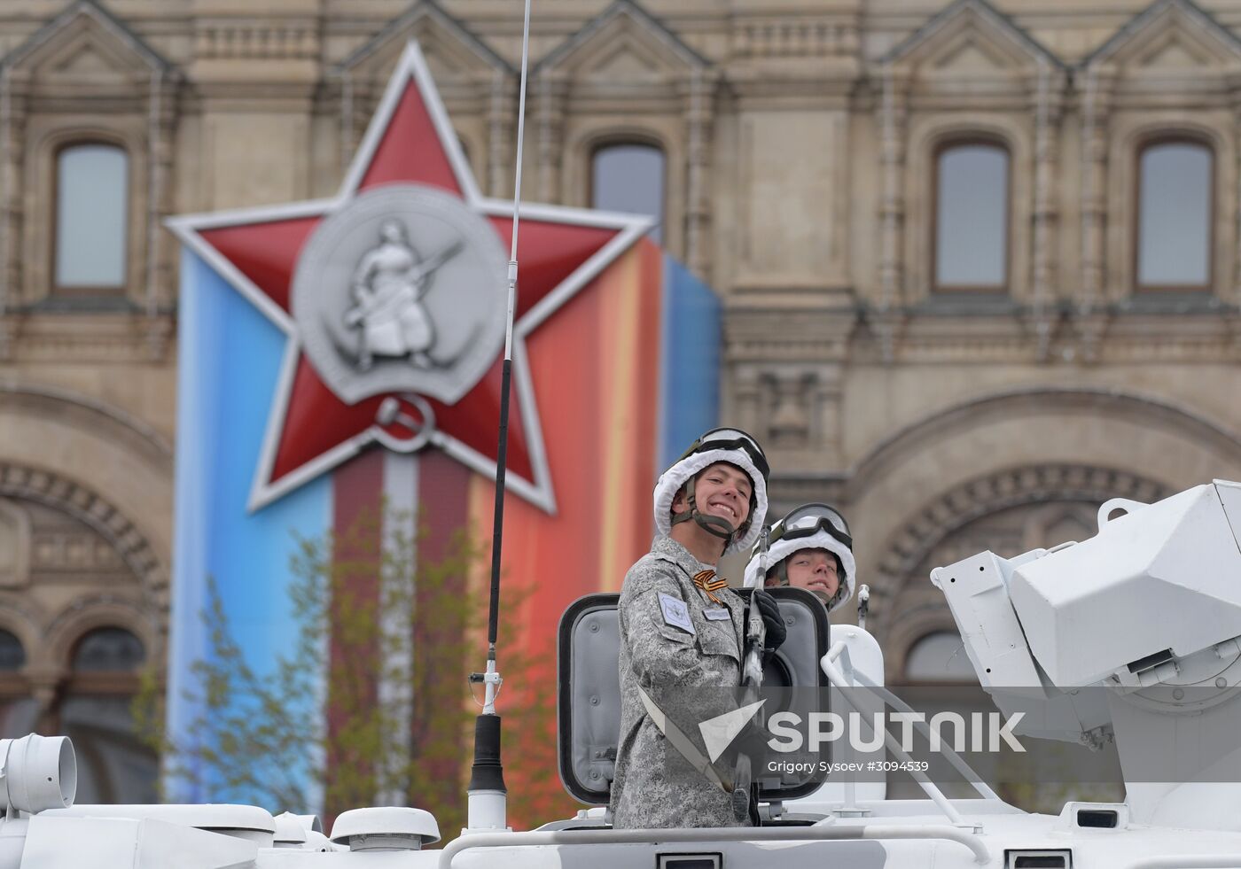 Military parade marking 72nd anniversary of Victory in 1941-45 Great Patriotic War