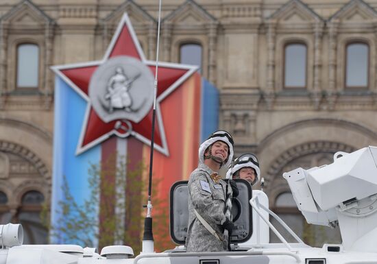 Military parade marking 72nd anniversary of Victory in 1941-45 Great Patriotic War