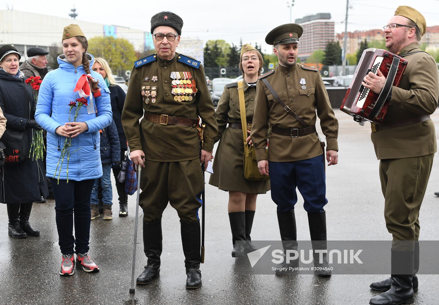 Victory Day celebration in Moscow