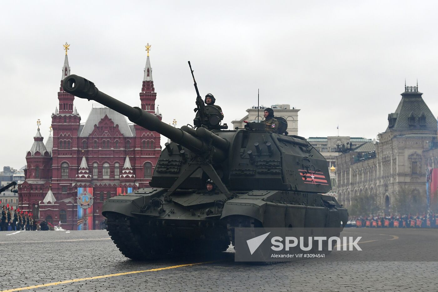 Military parade marking 72nd anniversary of Victory in 1941-45 Great Patriotic War