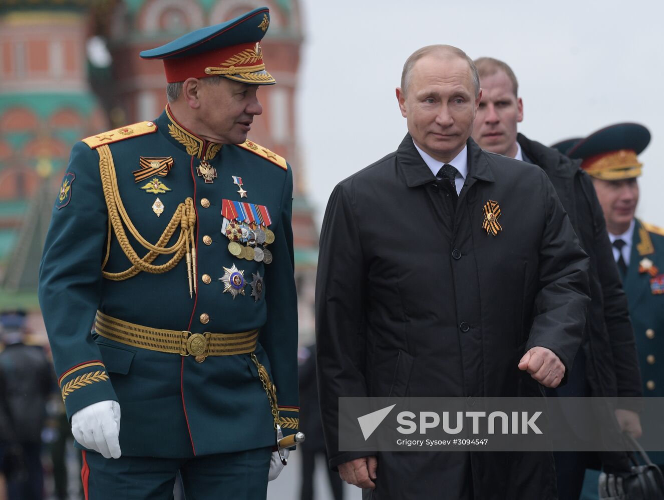 President Putin, Prime Minister Medvedev attend military parade on 72nd anniversary of victory in Great Patriotic War