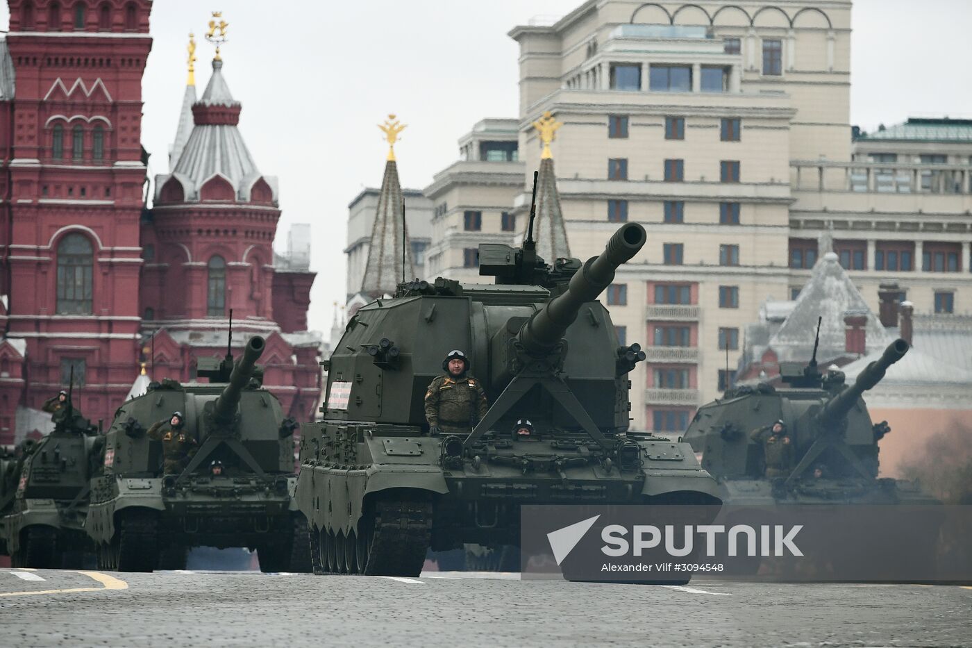 Military parade marking 72nd anniversary of Victory in 1941-45 Great Patriotic War