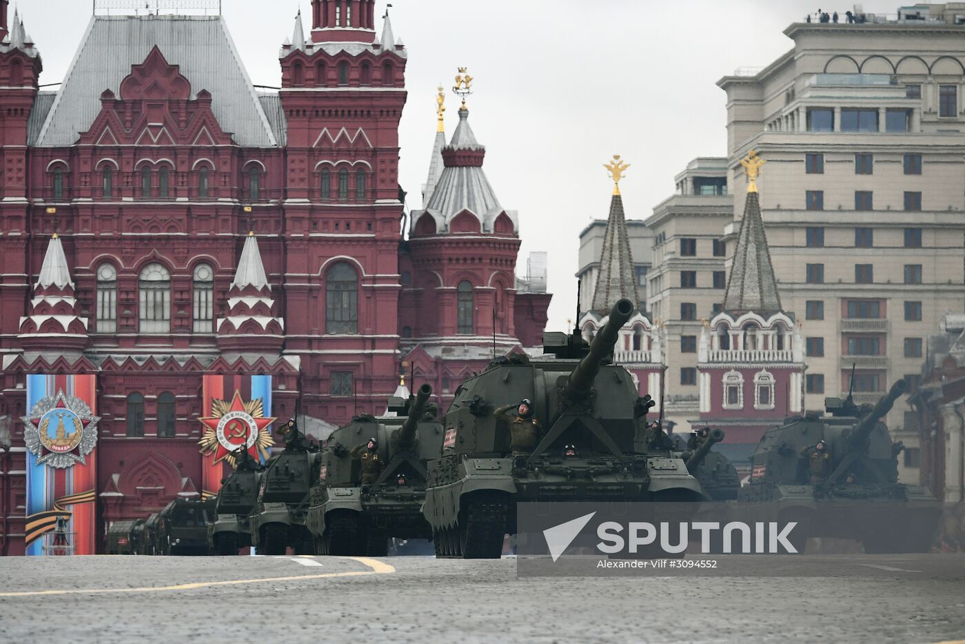 Military parade marking 72nd anniversary of Victory in 1941-45 Great Patriotic War