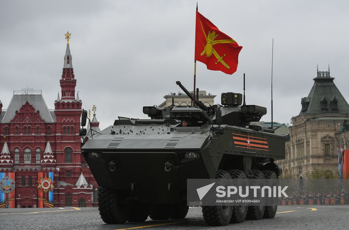 Military parade marking 72nd anniversary of Victory in 1941-45 Great Patriotic War