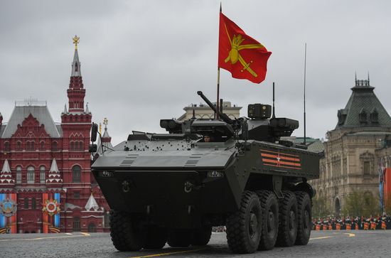 Military parade marking 72nd anniversary of Victory in 1941-45 Great Patriotic War