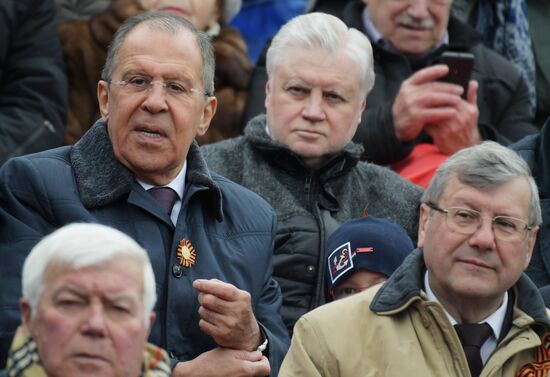 Military parade marking 72nd anniversary of Victory in 1941-45 Great Patriotic War