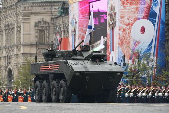 Military parade marking 72nd anniversary of Victory in 1941-45 Great Patriotic War