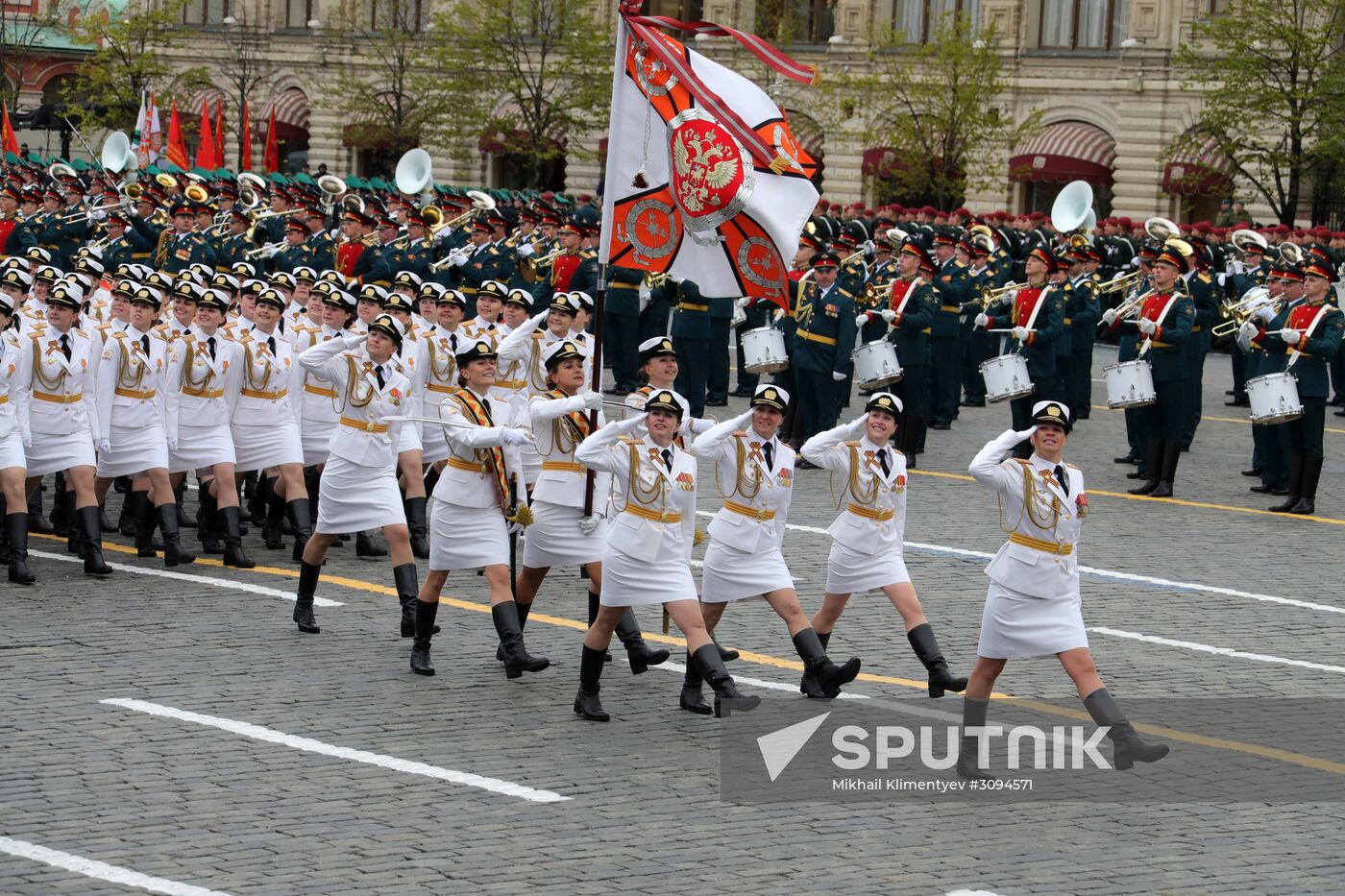 Military parade marking 72nd anniversary of Victory in 1941-45 Great Patriotic War