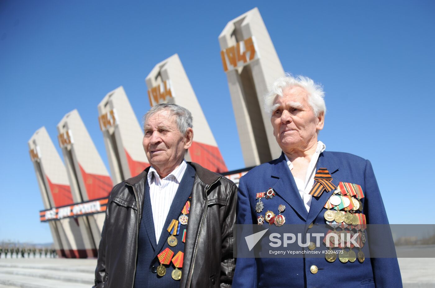 Victory Day celebrations in Russian cities