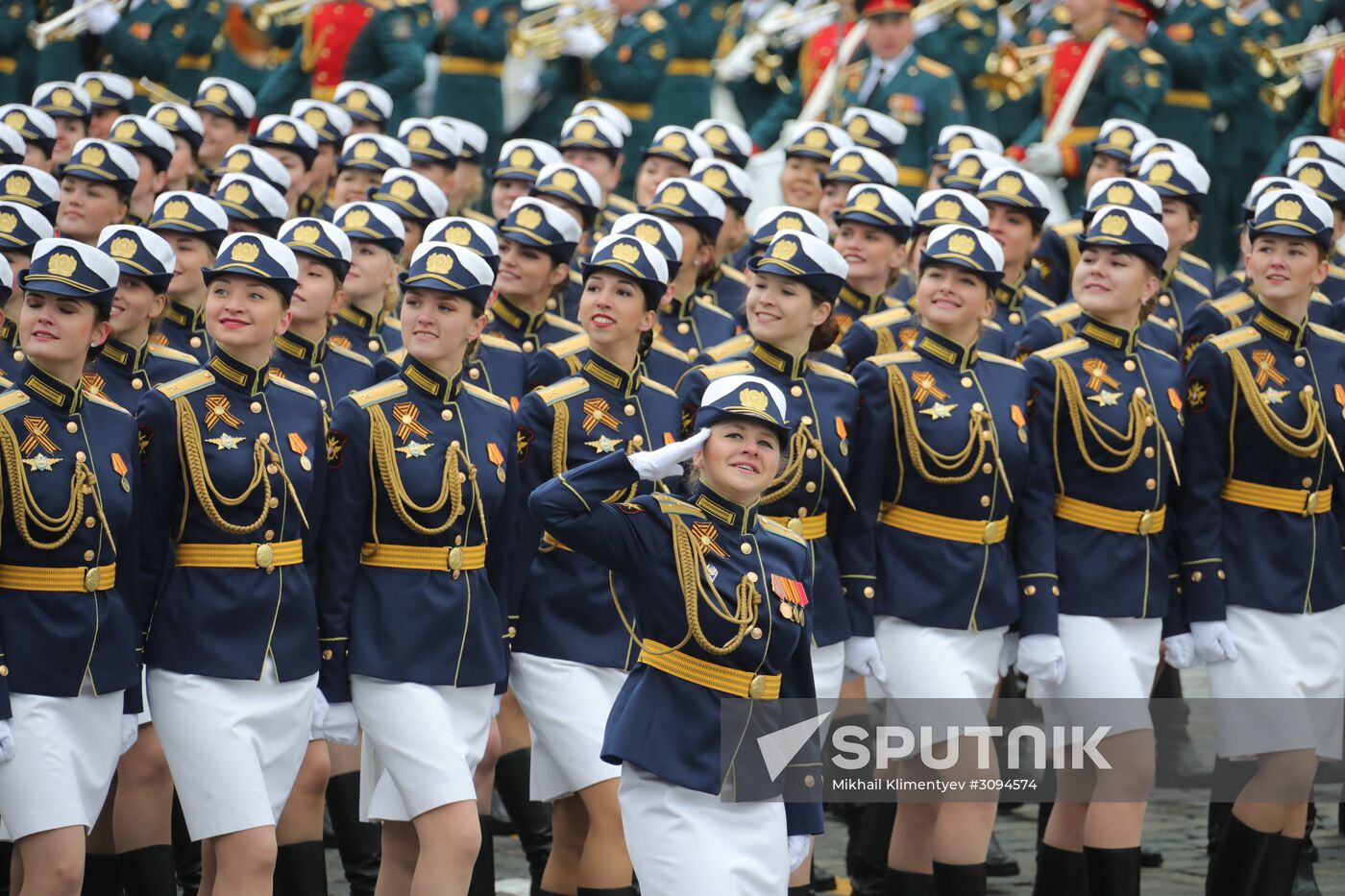 Military parade marking 72nd anniversary of Victory in 1941-45 Great Patriotic War