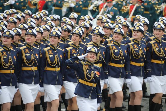 Military parade marking 72nd anniversary of Victory in 1941-45 Great Patriotic War