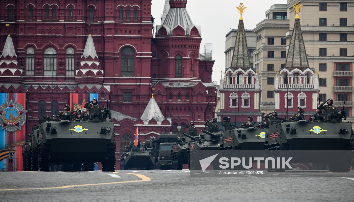 Military parade marking 72nd anniversary of Victory in 1941-45 Great Patriotic War