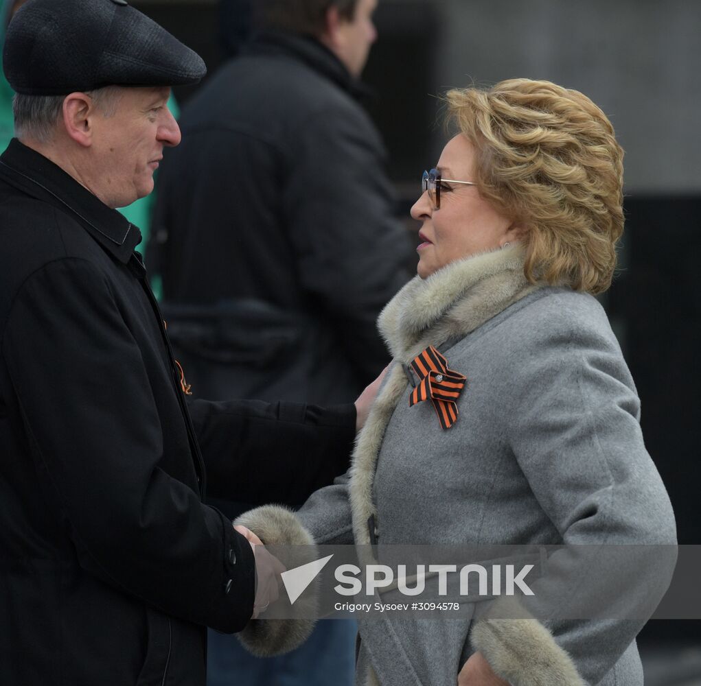 Military parade marking 72nd anniversary of Victory in 1941-45 Great Patriotic War