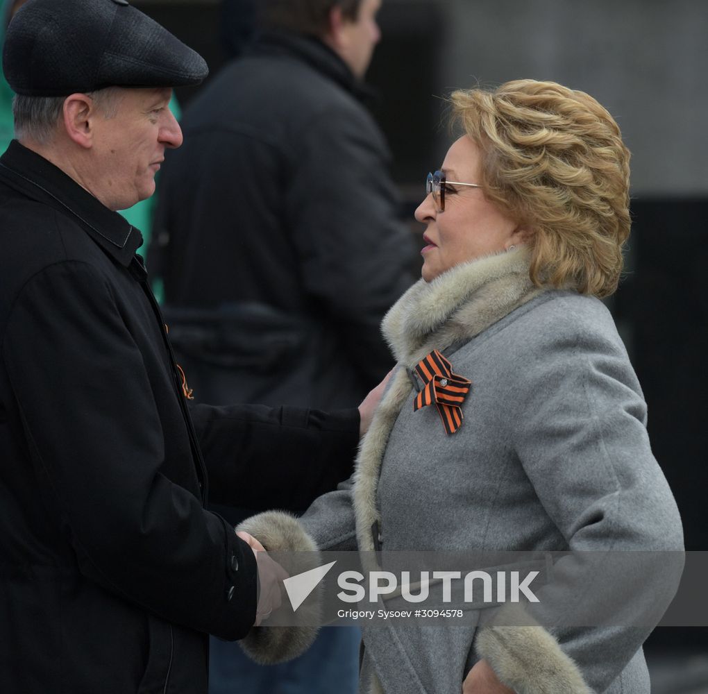 Military parade marking 72nd anniversary of Victory in 1941-45 Great Patriotic War