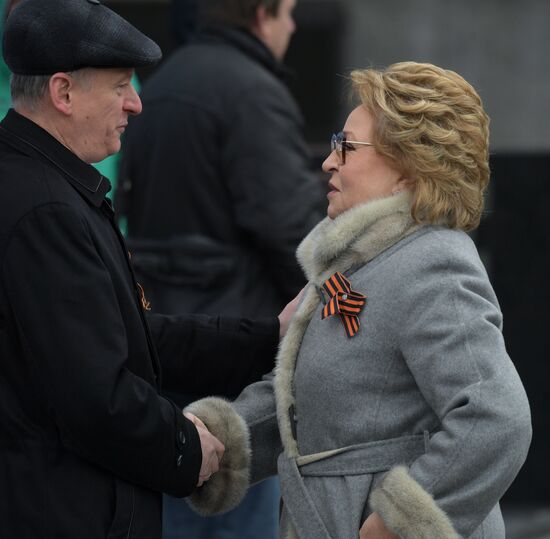 Military parade marking 72nd anniversary of Victory in 1941-45 Great Patriotic War
