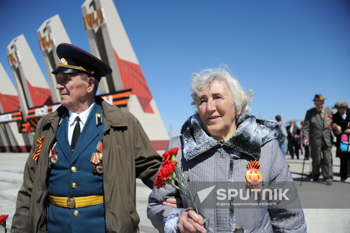 Victory Day celebrations in Russian cities