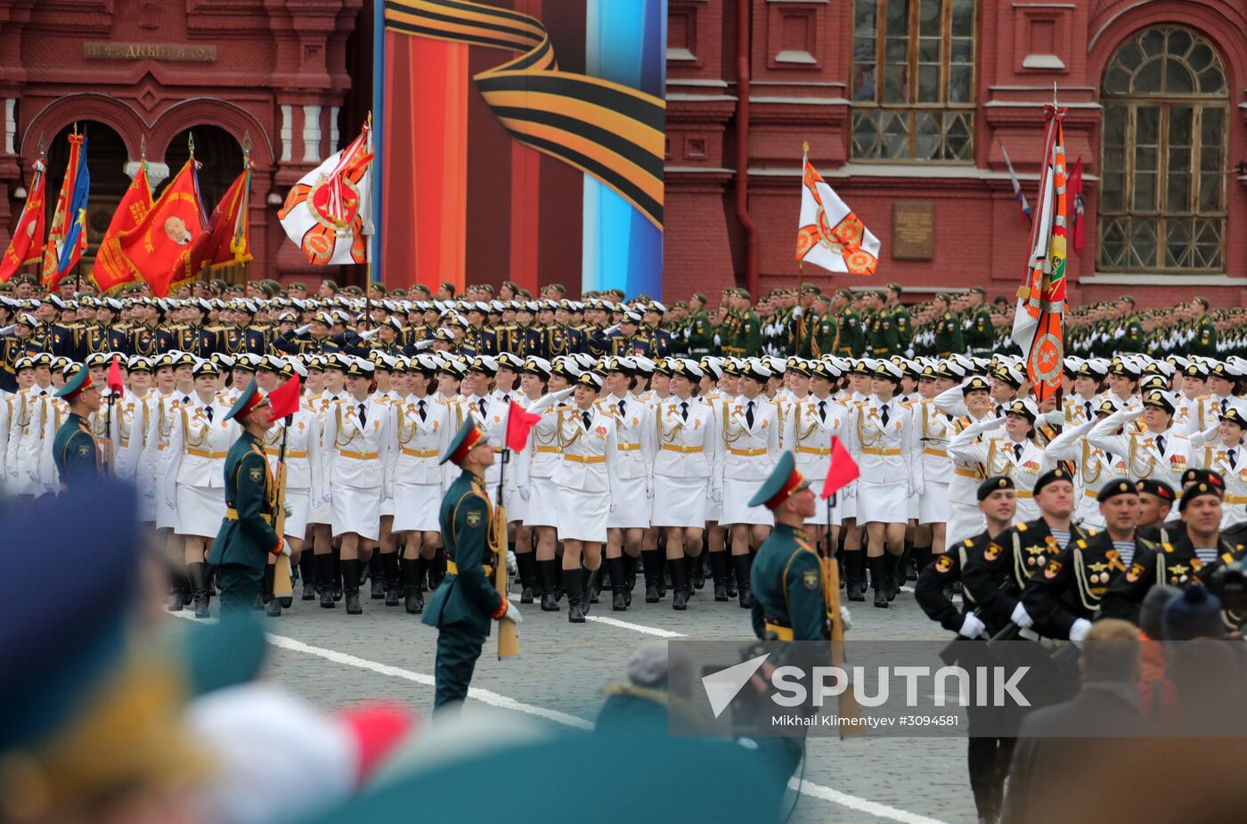 Military parade marking 72nd anniversary of Victory in 1941-45 Great Patriotic War