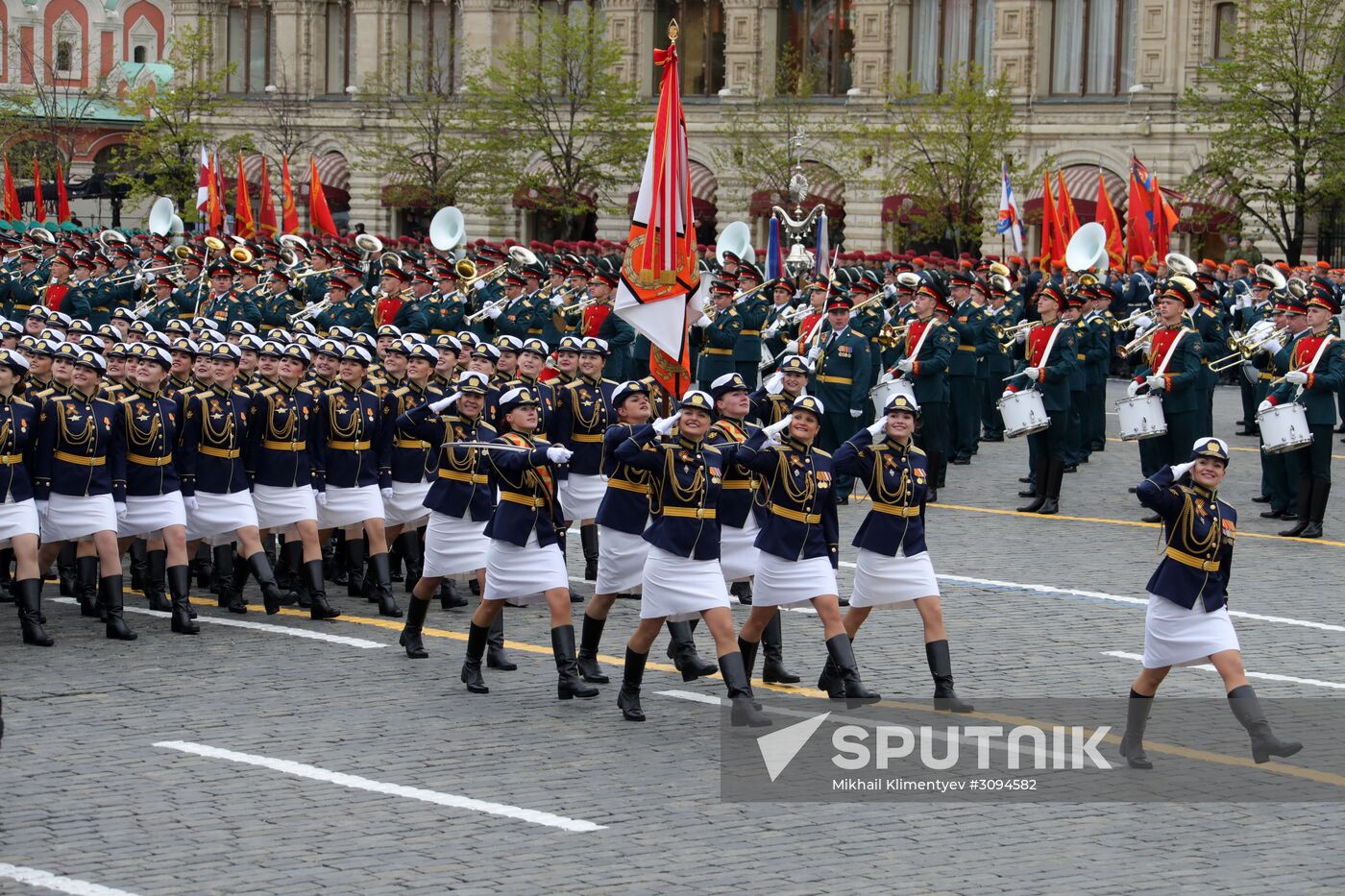 Military parade marking 72nd anniversary of Victory in 1941-45 Great Patriotic War