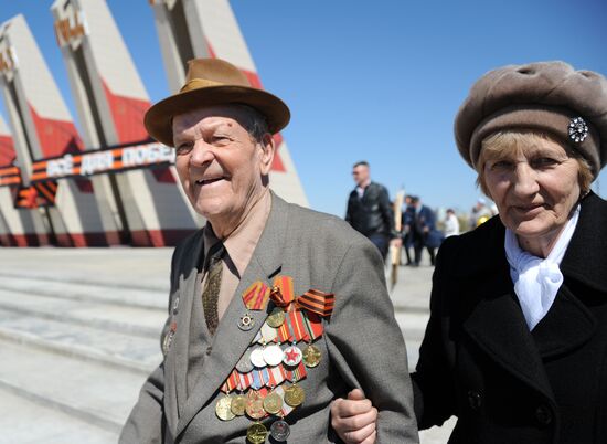 Victory Day celebrations in Russian cities