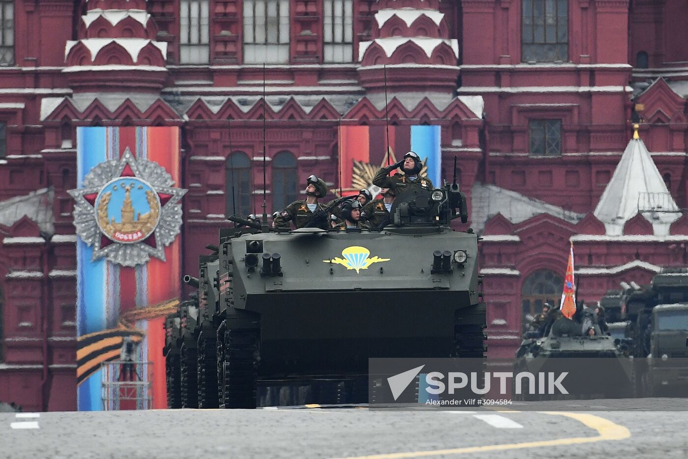 Military parade marking 72nd anniversary of Victory in 1941-45 Great Patriotic War