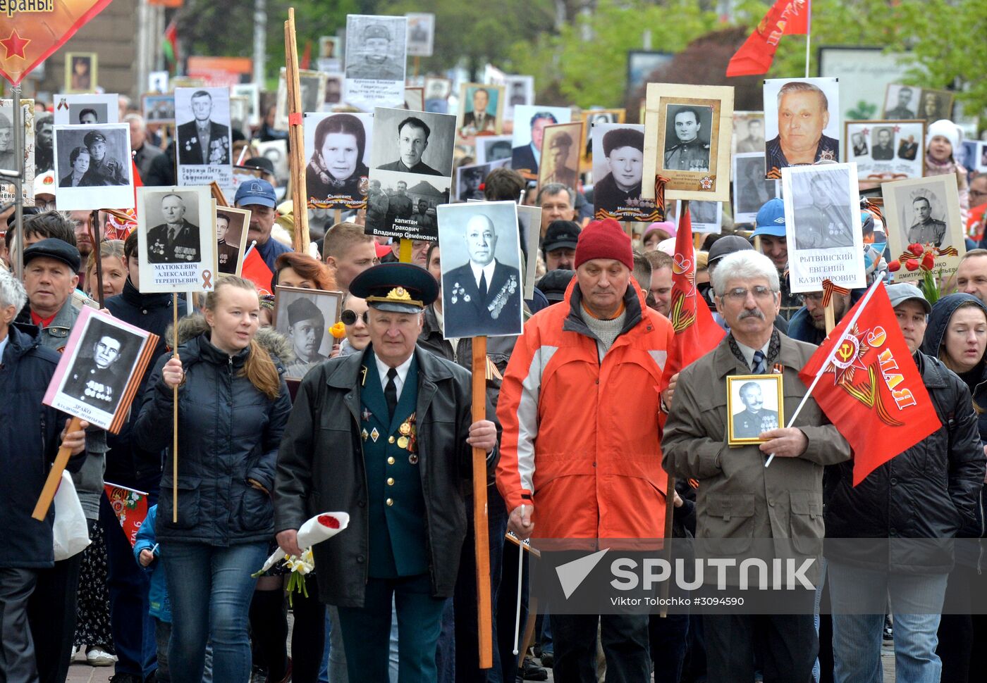 Immortal Regiment march abroad