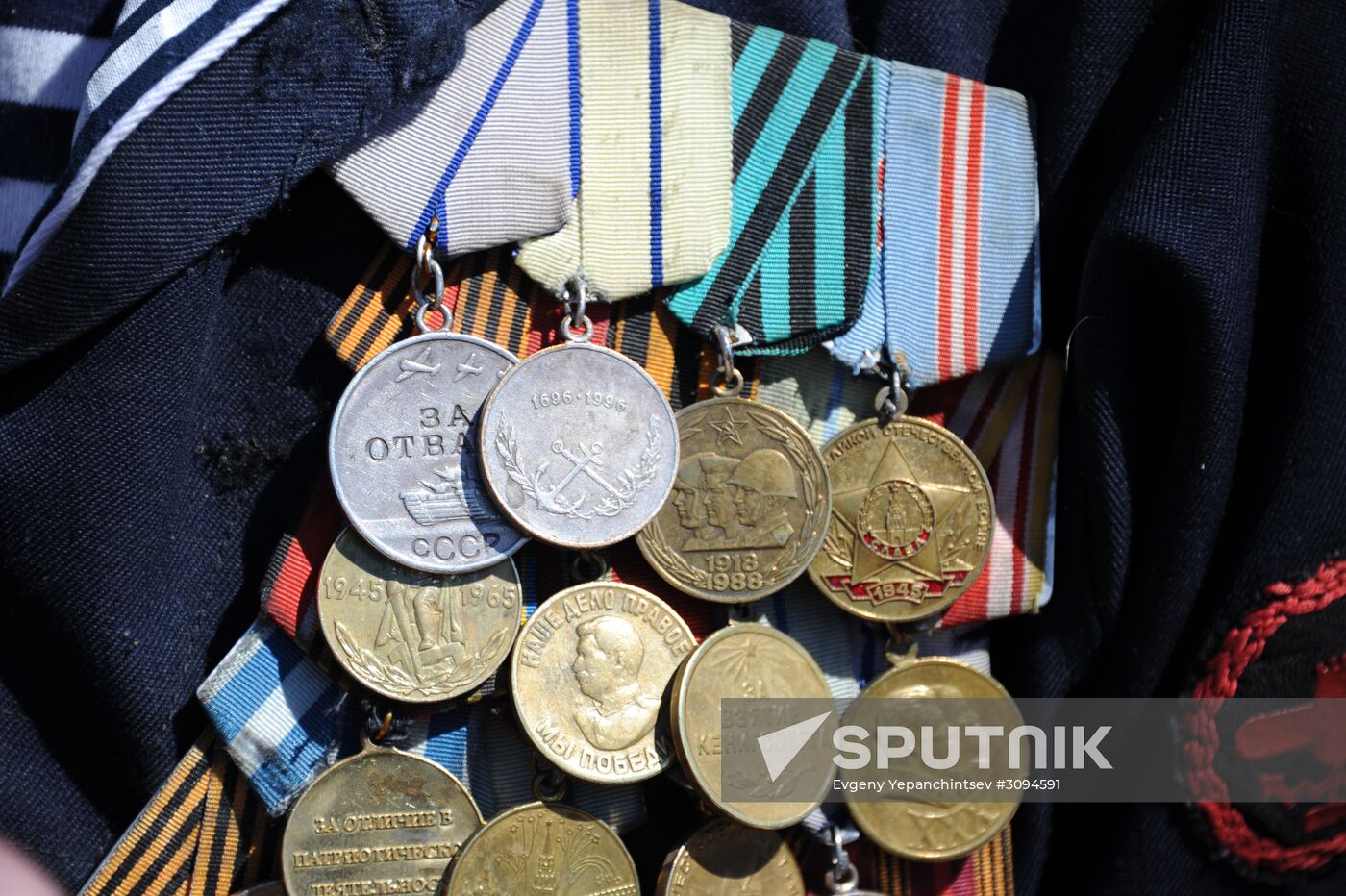 Victory Day celebrations in Russian cities