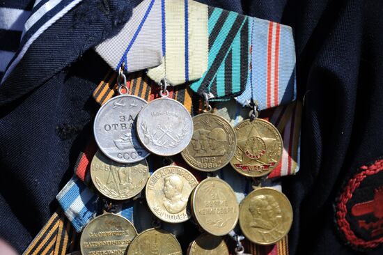 Victory Day celebrations in Russian cities