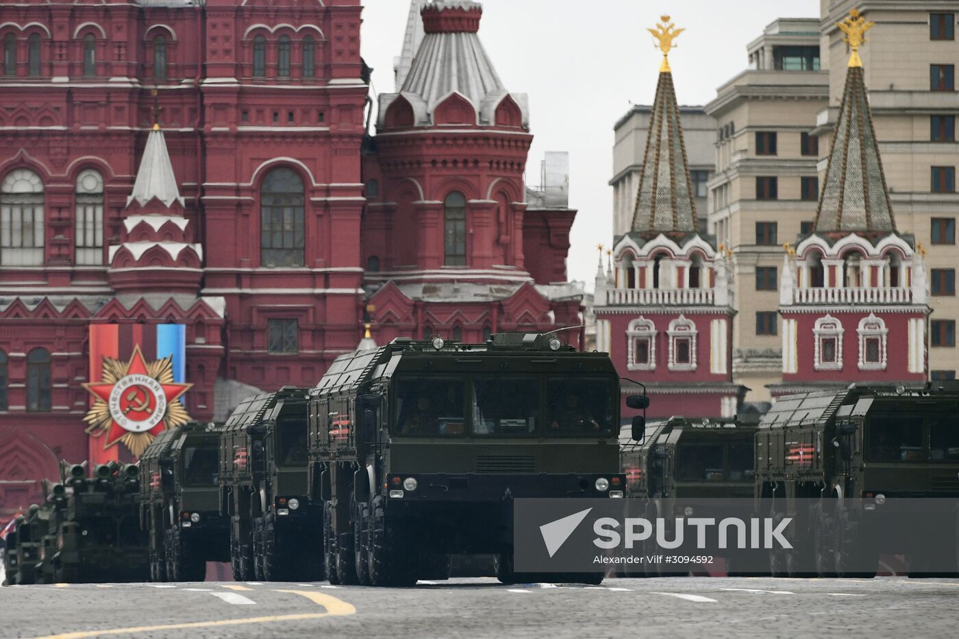 Military parade marking 72nd anniversary of Victory in 1941-45 Great Patriotic War