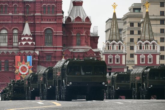 Military parade marking 72nd anniversary of Victory in 1941-45 Great Patriotic War