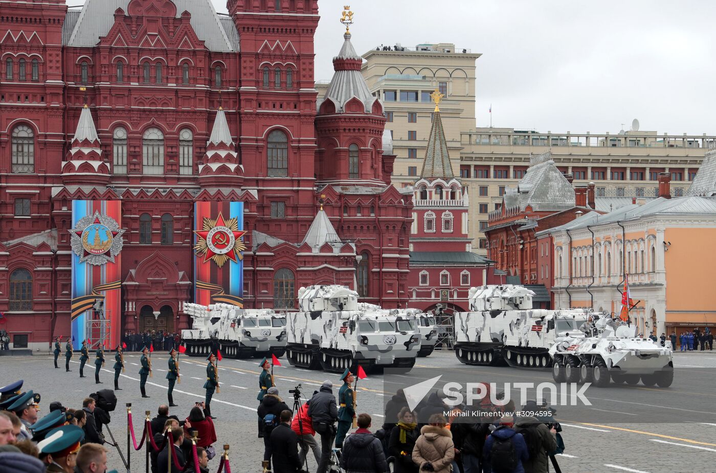 Military parade marking 72nd anniversary of Victory in 1941-45 Great Patriotic War