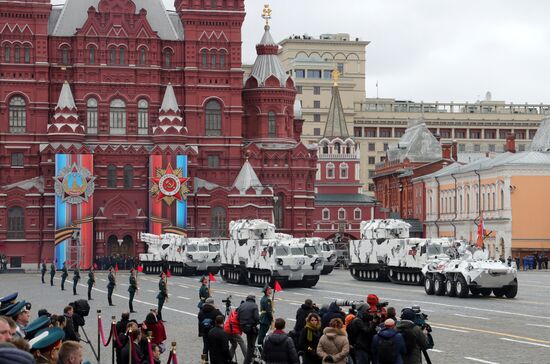 Military parade marking 72nd anniversary of Victory in 1941-45 Great Patriotic War