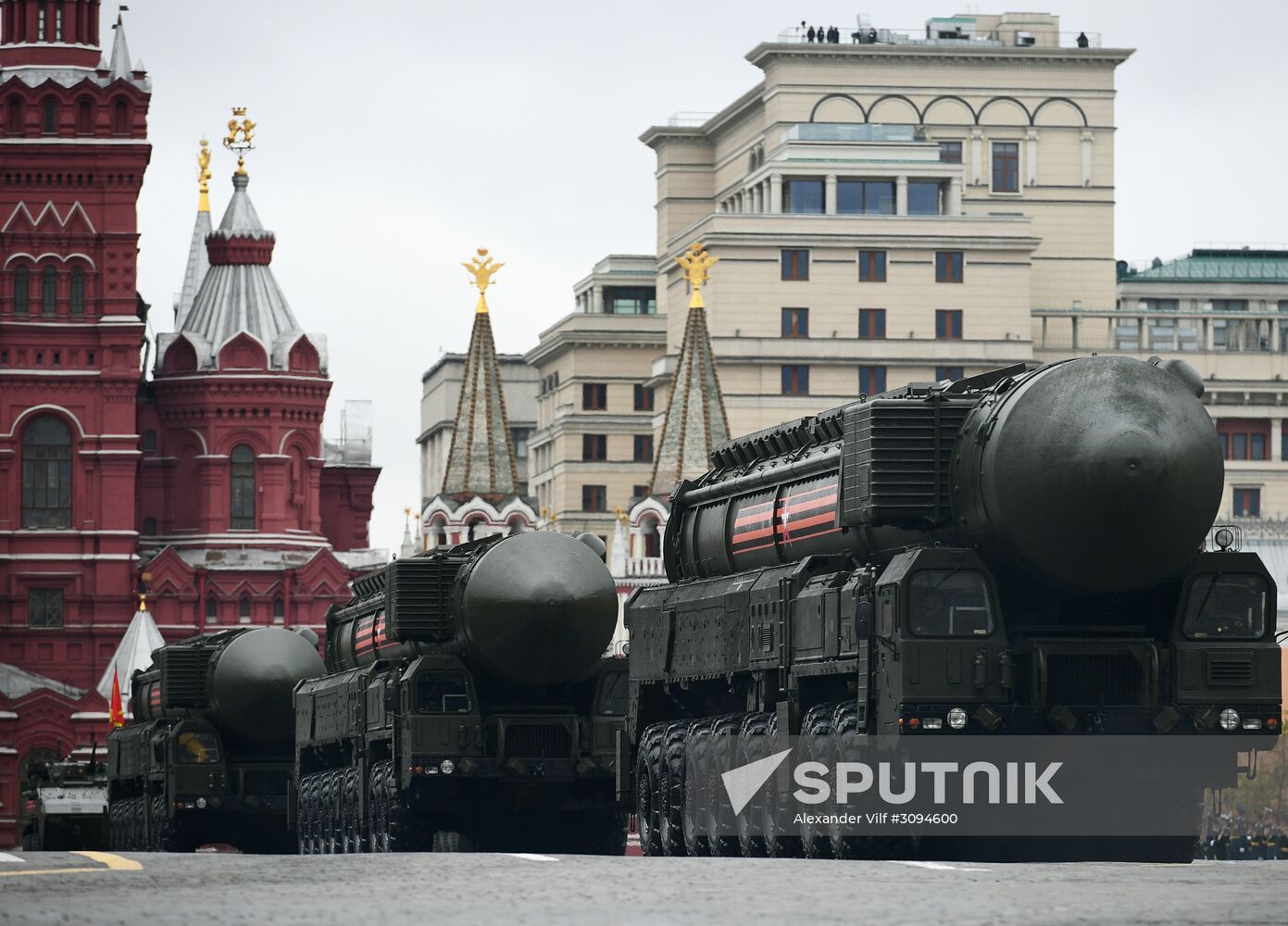 Military parade marking 72nd anniversary of Victory in 1941-45 Great Patriotic War