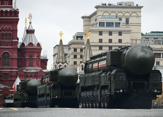 Military parade marking 72nd anniversary of Victory in 1941-45 Great Patriotic War