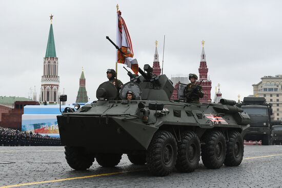Military parade marking 72nd anniversary of Victory in 1941-45 Great Patriotic War