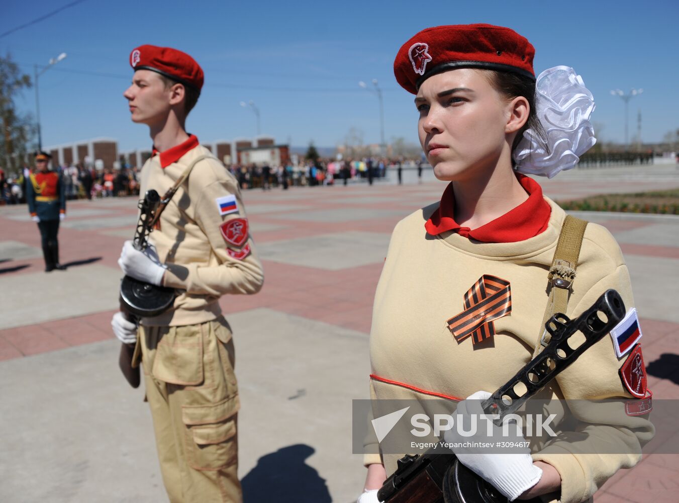 Victory Day celebrations in Russian cities