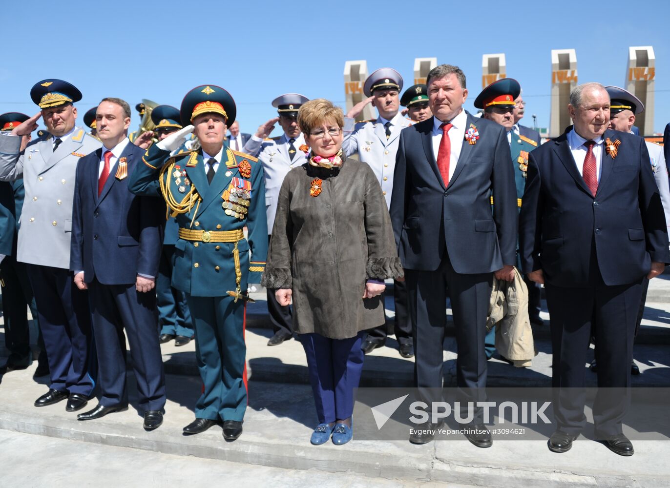 Victory Day celebrations in Russian cities