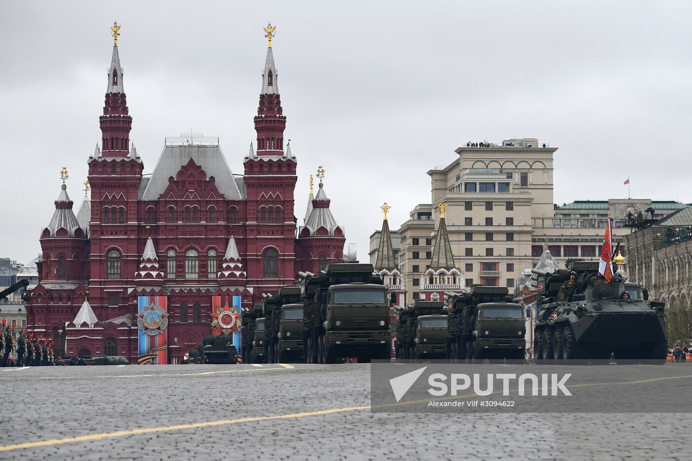 Military parade marking 72nd anniversary of Victory in 1941-45 Great Patriotic War