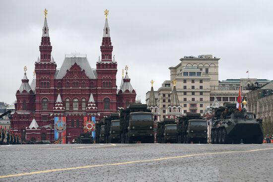 Military parade marking 72nd anniversary of Victory in 1941-45 Great Patriotic War