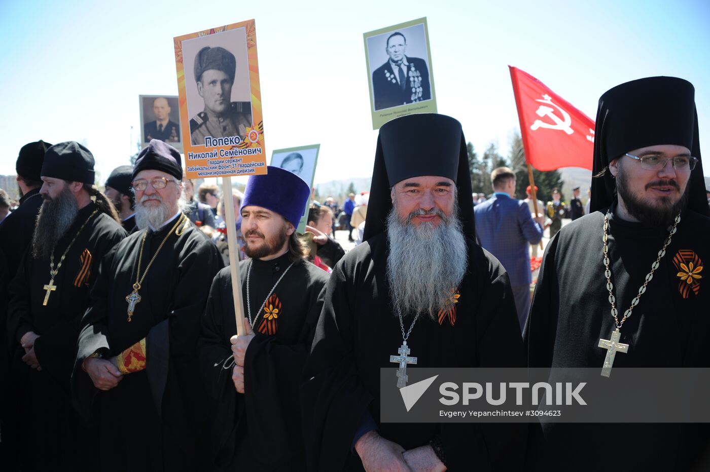 Victory Day celebrations in Russian cities