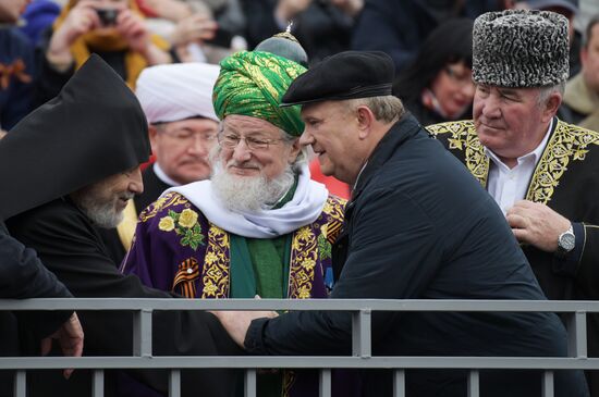 Military parade marking 72nd anniversary of Victory in 1941-45 Great Patriotic War