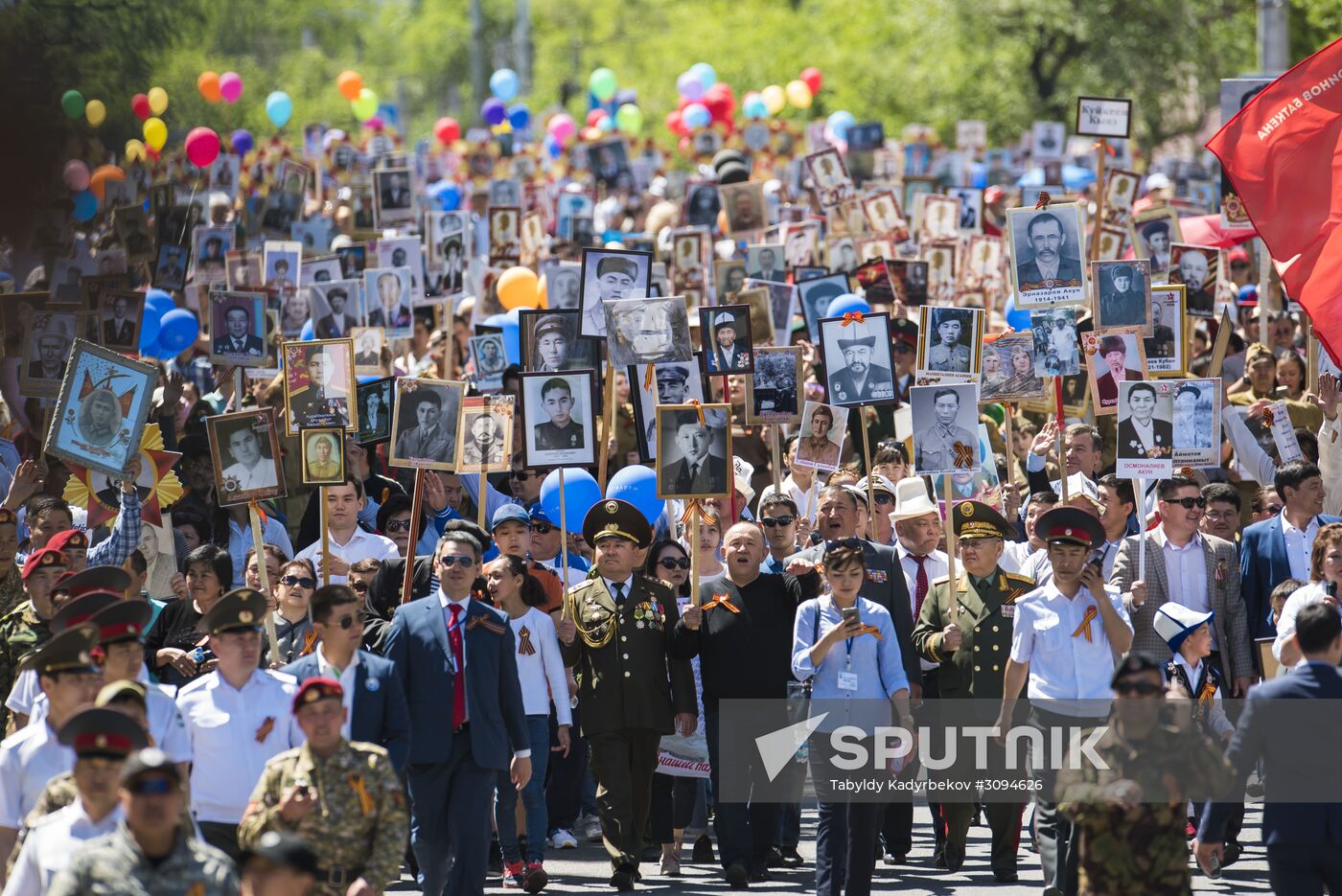 Immortal Regiment march abroad
