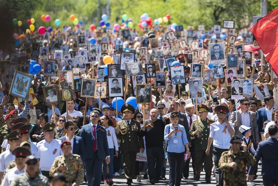 Immortal Regiment march abroad