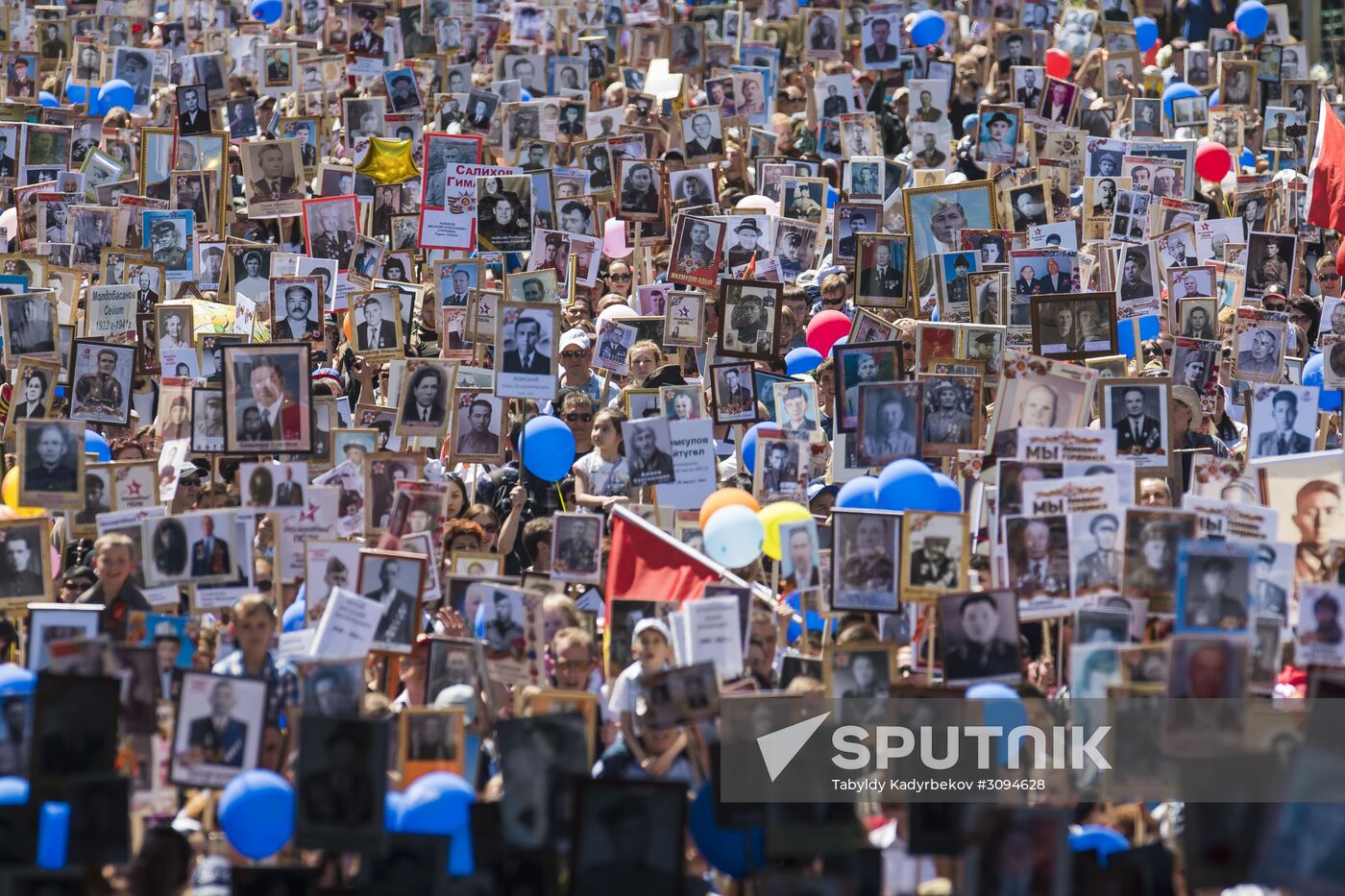 Immortal Regiment march abroad