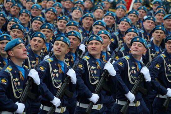 Military parade marking 72nd anniversary of Victory in 1941-45 Great Patriotic War