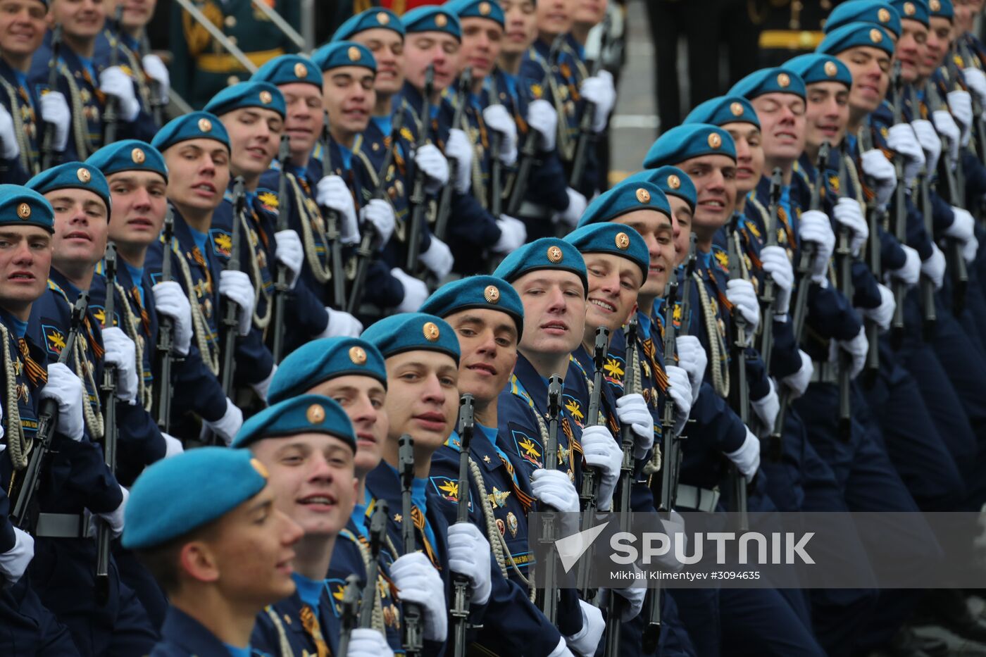 Military parade marking 72nd anniversary of Victory in 1941-45 Great Patriotic War
