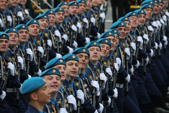 Military parade marking 72nd anniversary of Victory in 1941-45 Great Patriotic War